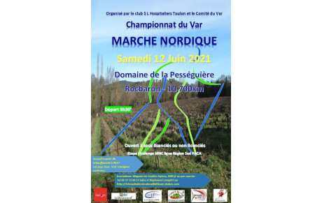 RÉSULTATS CHAMPIONNATS DU VAR MARCHE NORDIQUE
